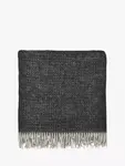 Плед Burleigh x Bedeck Wool, цвет charcoal/grey - фото
