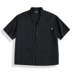 PEACEBIRD MEN Рубашка мужская Dark Gray, Batch 1 - фото