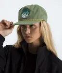 Бейсболка Norm 5-Panel The North Face, Bark Mist/Mountain Peak Graphic Patch - фото 3