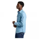 Рубашка Lee Regular Western, синий - фото 4