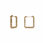 Серьги Lynn Burker, золото - фото