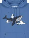 Толстовка Watapparel Spacewhale, синий - фото 4