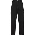 Брюки с логотипом STONE ISLAND, черный - фото