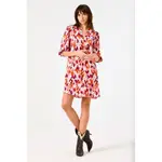 Платье Garcia C50280 3/4 Sleeve Midi, красный - фото 4