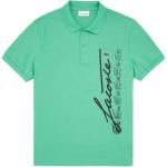 LACOSTE Зеленая поло для мужчин - фото