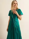 Платье Phase Eight Abbey Satin Maxi, зеленый - фото 3