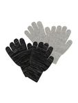 CeLaVi Перчатки 'Magic' в сером и черном цвете - фото