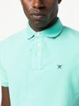 Hackett рубашка поло с вышитым логотипом, зеленый - фото 4