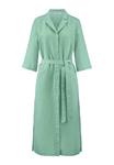 Платье-рубашка MIDI RELAXED hessnatur, зеленый - фото 5