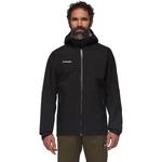 Мужской походный дождевик Mammut, черный/серый - фото 2