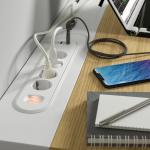 Рабочий стол IKEA MITTZON, 120x80, дуб/белый - фото 5