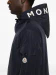 Куртка с капюшоном на молнии MONCLER, синий - фото 5