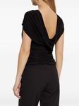 Топ с драпировкой Cult Gaia, черный - фото 4