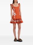 Платье мини Gingerbread La DoubleJ, оранжевый - фото 2