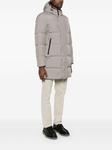 Herno длинный пуховик, серый - фото 3