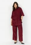 Блуза Wasabi Concept Button-down blouse, Dark Red - фото 2