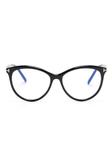 TOM FORD Eyewear очки FT5990B в круглой оправе, черный - фото