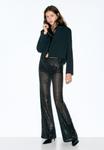 Брюки PULL&BEAR SEQUIN, Black - фото