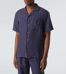 Льняная рубашка Thom Sweeney, темно-синий - фото 3