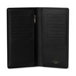 LOUIS VUITTON Кожаный кардхолдер мужской черный - фото 9