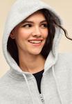 Толстовка Stradivarius PRINTED HOODED, Light Grey - фото 4