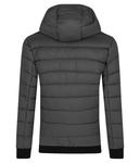 Куртка детская Pepe Jeans London стеганая с капюшоном, серый - фото 2