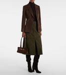 Дуэйн пиджак из замши Veronica Beard, Mocha - фото 2