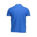 Синяя хлопковая рубашка-поло North Sails, синий - фото 2