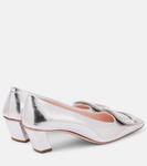 Туфли Belle Vivier 45 с декором Roger Vivier, Argento - фото 2