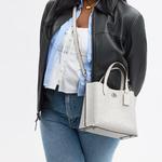 COACH Сумка-шоппер из вощеной парусины - фото 8