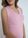 Вязаное платье DESIRES Aneli, Pink - фото 4