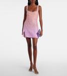 Мини-платье с кристаллами и бусинами Clio Peppiatt, Pastel - фото 2