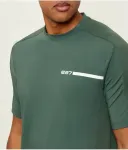 Футболка slim fit Ea7, зеленый - фото 4