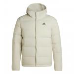 Пуховик Helionic унисекс Adidas, коричневый - фото