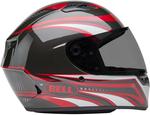 Мотошлем BELL Qualifier Powersports, Gloss Conduit Red/Silver - фото 8