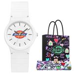 Dickies Часы Wrist Watch Quartz Movement Plastic Strap White Dial Women's Watch - фото 10