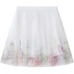 FILA KIDS Стандартная юбка White для подростков - фото 3