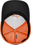 Кепка DeMarini Radiation Flexfit, черный/оранжевый - фото 3
