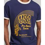 Футболка Superdry Vintage My Generation Rngr, синий - фото 3