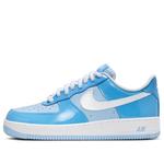 Кроссовки air force 1 low '07 lv8 'phychic blue white patent' Nike, синий - фото