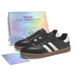 Низкие кеды для скейтбординга Unisex Doraemon, малиново-розовые [Коробка] - фото 6