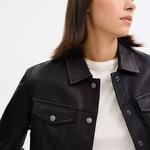 COACH Кожаная куртка женская, Black - фото 4