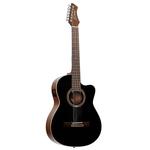 Акустическая гитара Performer Series Solid Top Slim Neck Acoustic-Electric Nylon Classical Guitar w/ Bag - фото