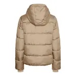 Куртка Pieces Bee New Short padded, бежевый - фото 4