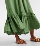 Льняное макси-платье Velvet, Aloe - фото 5