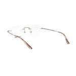 MONTBLANC Овальные очки в оправе, Silver - фото 6