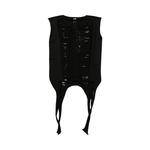 Топ Rick Owens Maglia Sleeveless Top, Black - фото