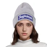 Supreme Новая Эра Бокс Лого Бейни FW19, Gray - фото 4