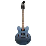 Электрогитара Epiphone Dave Grohl DG-335 с полым корпусом - цвет Pelham Blue - фото 3