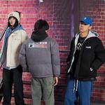 Пуховик Unisex BOBBY ABLEY, Бежево-голубой - фото 11